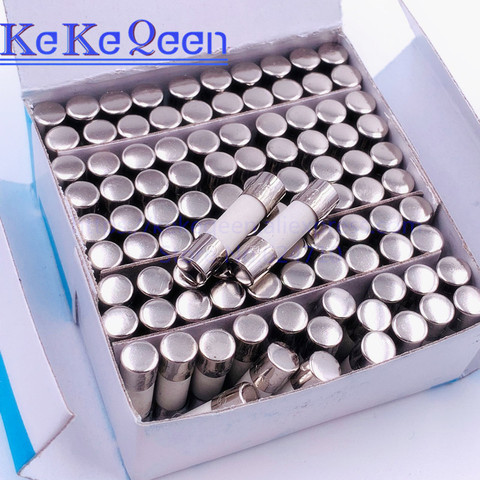 100pcs Ceramic Fuse 5*20 Fast Blow Ceramics Fuse F 0.5A 1A 1.5A 2A 2.5A 3A 3.15A 4A 5A 6A 6.3A 7A 8A 10A 15A 20A 30A 250V 5*20mm ► Photo 1/5