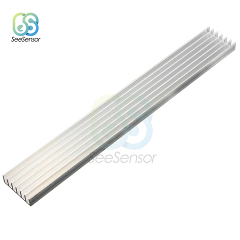 Aluminum Alloy Heatsink Cooling Pad For High Power LED IC Chip Cooler Radiator Heat Sink 150x20x6mm ► Photo 1/6