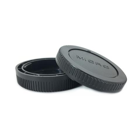 Micro 4/3 Rear Lens Cap + Camera Body Front Cap for Olympus M43 EPL10 EPL9 EPL8 OMD EM1X EM1 EM5 EM10 Mark II III IV as BC-2 LR2 ► Photo 1/6