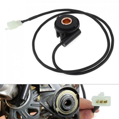 12V Black Digital Motorcycle Odometer Sensor Speedometer Cable Box Attache Annex for Motorbike Universal ► Photo 1/5