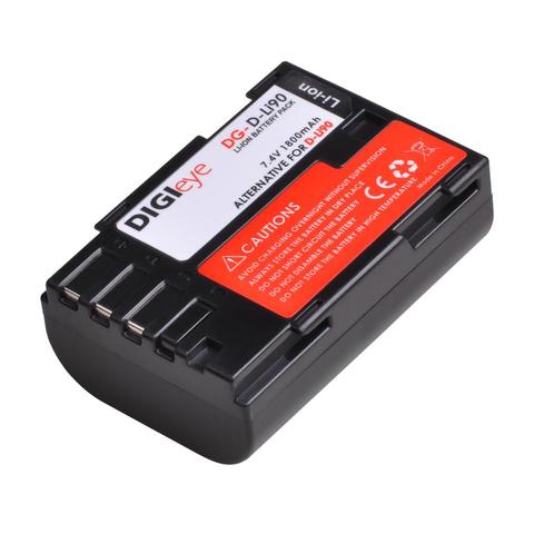 1800mAh D-LI90 DLI90 D LI90 Battery for PENTAX 645 645D 645Z K-1 K-01 K-3 K-5 K-5D K-5IIs K-7 K-7D K1 K01 K3 K5 K5D ► Photo 1/6