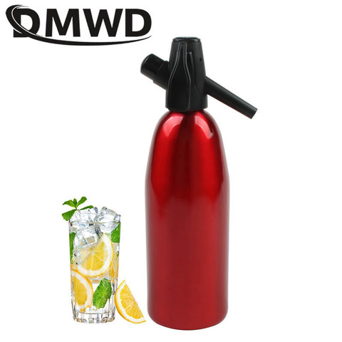 DMWD Manual 1L Soda Maker CO2 Dispenser WATER Bubble Generator Cool Drink Cocktail Soda Machine Aluminum Bar DIY Water dispenser ► Photo 1/6