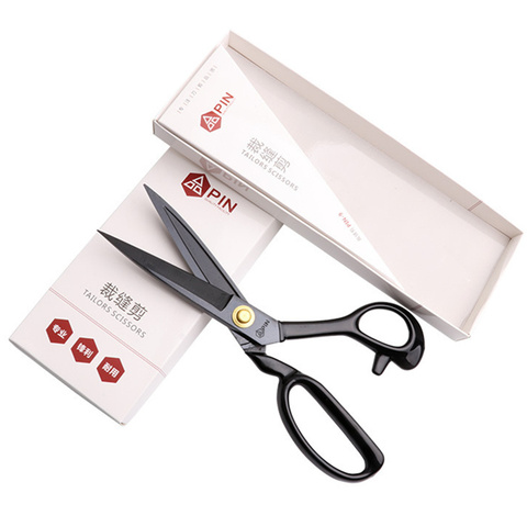 High Carbon Steel Professional Tailor Scissors Gadget Cuts Straight Guided Fabric scissor Tailor's embroidery Sewing Scissors ► Photo 1/6