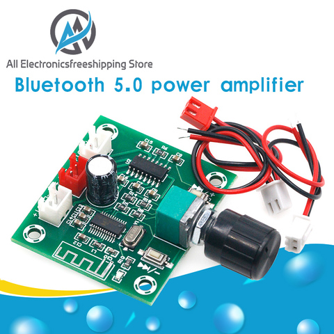 XH-A158 ultra clear Bluetooth 5.0 power amplifier board pam8403 small power DIY wireless speaker amplifier board 5W*2 ► Photo 1/6