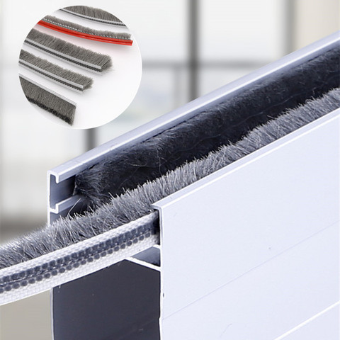 3M Seal Strip Door Draught Excluder Window Pile Seal Film Door Brush Swal Weather Strip for Door Window Protector Strip ► Photo 1/6