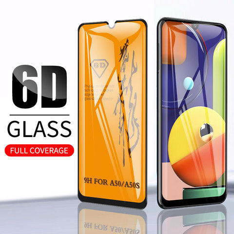 9H Tempered Glass For Samsung Galaxy A51 A71 A50 A70 A30 A70s A30s A50s A01 M30s M10s Note 10 Lite S10 Lite Screen Protector ► Photo 1/6