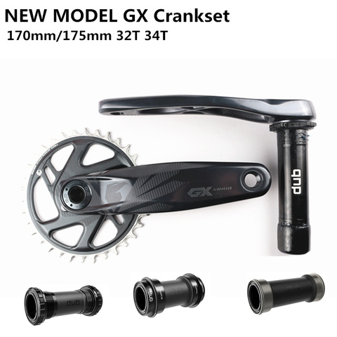 2022 New Model SRAM GX EAGLE DUB Crankset 34T 32T 170mm 175mm MTB Double Sides Bicycle Crank DUB BSA BB92 PF30 Bottom Bracket ► Photo 1/6