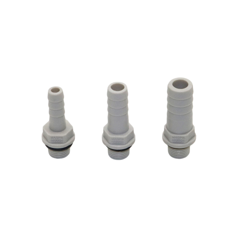 Plastic Straight Hose Pipe Fittings 1/8