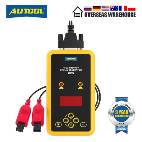 AUTOOL CT60 Auto Fuel Injector Tester, Fuel Injector Flush Tester  Automotive Goods CT150 CT200 12V Pulse Pressure Boost Tester ► Photo 1/6