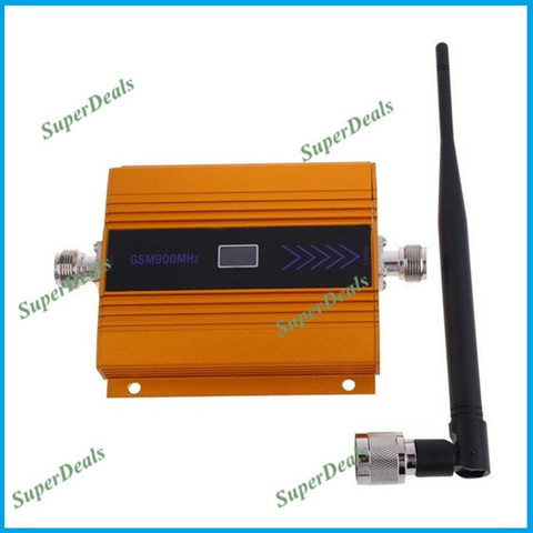 ZQTMAX Mini GSM cell phone signal booster 2g mobile signal amplifier gsm 900 repeater with indoor antenna ► Photo 1/6