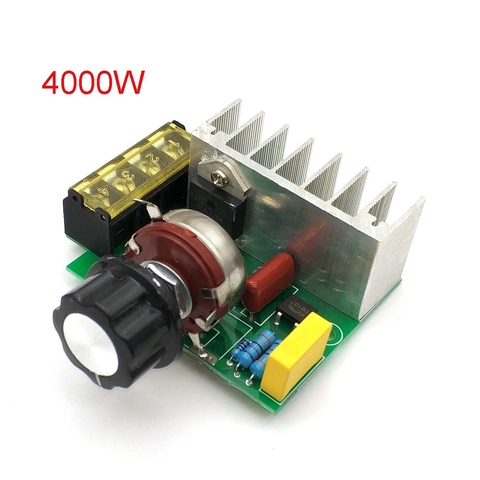 4000W AC 220V SCR Voltage Regulator Mayitr Adjustable Power Supply Board Speed Control Dimmer For Brush Motor Electric Iron ► Photo 1/6