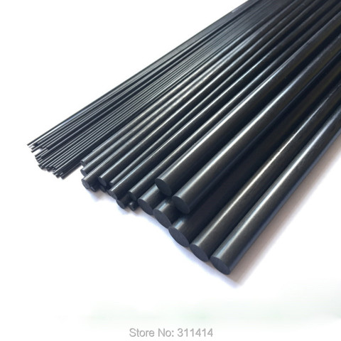 4pcs 5pcs Carbon Fiber Rod Dia 1mm 1.5mm 2mm 2.5mm 3mm 4mm 5mm 6mm 7mm 8mm 10mm 11mm 12mm Length 500mm 3 Fibra de carbono ► Photo 1/6