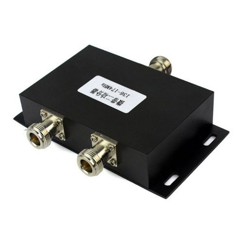 FULL-2 Way VHF 136-174MHz Antenna Power Divider Splitter for Radio Repeater Power ► Photo 1/6