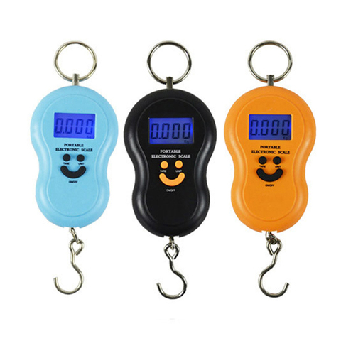 50kg Digital Scale Electronic Balance Pocket Luggage Hanging Scale