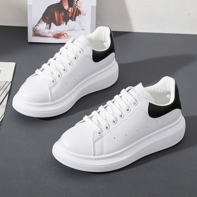 Plus size 41 42 43 44 Unisex vulcanized white sneakers girls autumn shoes  2022 new arrival fashion school sneakers woman shoe - Price history &  Review, AliExpress Seller - Leisure Shoe Store