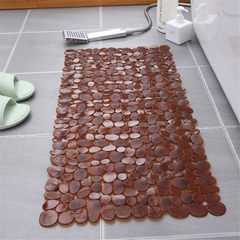 88*40cm Cobblestone Anti-Slip Mat PVC Bathroom Anti-Slip Mat Rectangular Bath Mat Bathtub Anti-Slip Mat ► Photo 1/1