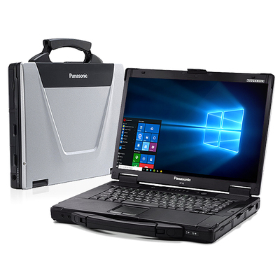 Panasonic CF-52 CF52 CF 52 Military Toughbook Diagnosis Laptop with xenty das epc wis dts vediamo for SD Connect 4 STAR C4/C5/C6 ► Photo 1/6