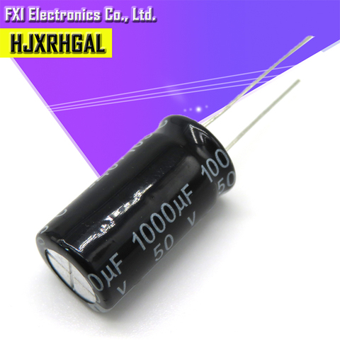 10PCS  50V1000UF 13*25mm 1000UF 50V 13*25 Electrolytic capacitor New original ► Photo 1/2