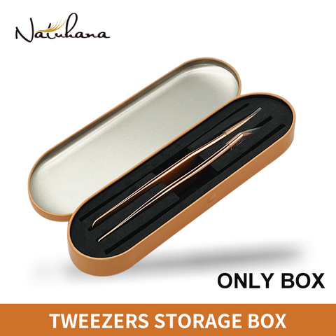 NATUHANA Professional Tweezer Storage Box for Eyelash Extension,Tweezer Organizer Case, Lashes Tweezer Box,Eyelash Planting Tool ► Photo 1/6