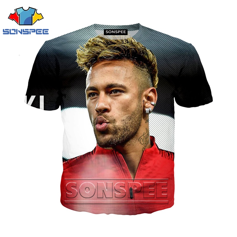 Anime 3D Print T Shirt Neymar Men Women Fashion Football T-shirt Streetwear  Rock Kid Harajuku Tees Funny Shirts Homme Tshirt A82 - Price history &  Review | AliExpress Seller - SONSPEE 11