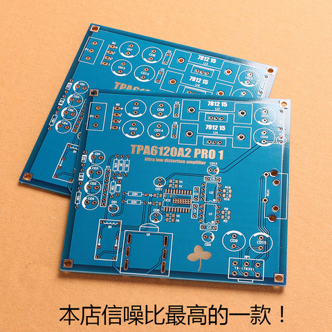 TPA6120 HiFi Headphone Amplifier Board Amplificador TPA6120A2 Headphone Amplifier PCB ► Photo 1/2