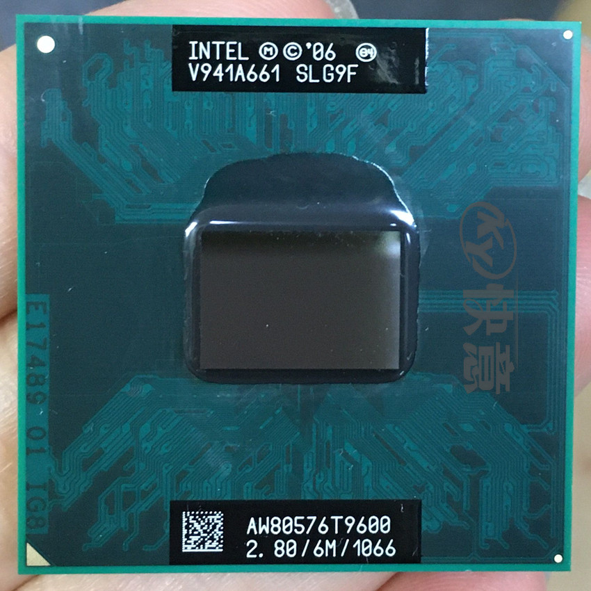 Cpu Intel Core 2 Duo T9600 2.80ghz Notebook Gm45 Chipset 