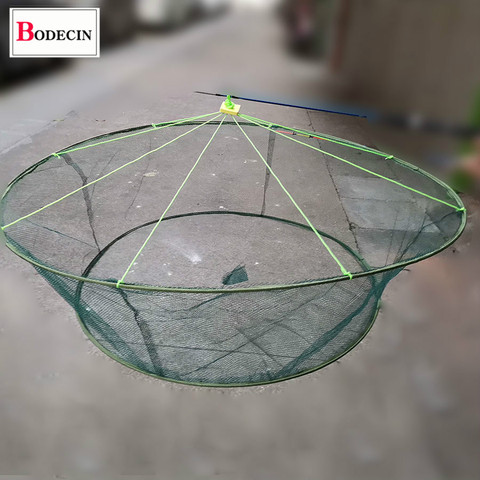 Foldable Drop Fishing/Landing/Cast Net Nylon Shrimp Crab Bait Mesh For Fish Trap/Cage Crayfish Catcher Folding Casting Network ► Photo 1/6