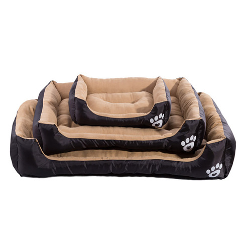 WHPC Dog Bed Warm Beds For Dogs Waterproof Bed Dog Soft Pet Bed For Dogs Washable House Cat Beds Puppy Kennel Christmas Gift ► Photo 1/6