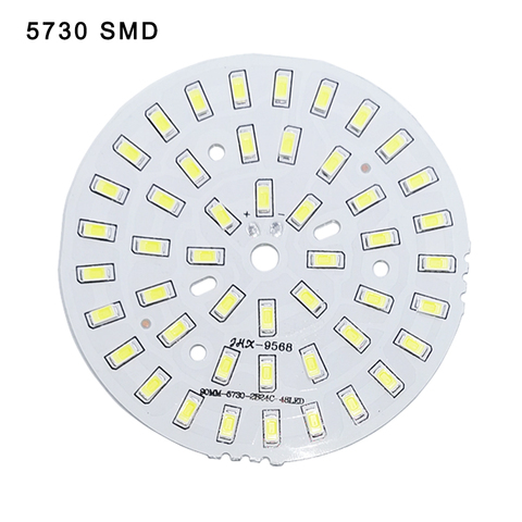 10pcs/lot 3W 7W 12W 18W 24W 36W 5730 Brightness SMD Light Board Led Lamp Panel For Ceiling PCB With LED downlight ► Photo 1/3