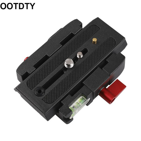 Aluminum Alloy Quick Release Plate Assembly P200 Clamp Adapter for Manfrotto 577 501 500AH 701HDV Q5 Camera Tripod Accessories ► Photo 1/6