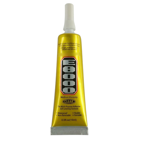 Newly E8000 Clear Adhesive Sealant Glue for DIY Phone Border Diamond Clothes ► Photo 1/6