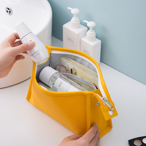 Woman Portable Cosmetic Bag Travel Necessaire Makeup Organizer Pouch Waterproof Weekend Toiletry Storage Handbags Accessories ► Photo 1/1