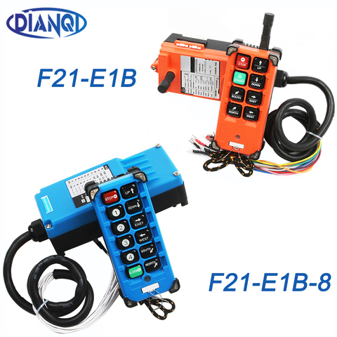 Industrial remote switches Hoist industrial Direction wireless Crane Radio Remote System switch 1receiver+ 1transmitter F21-E1B ► Photo 1/6
