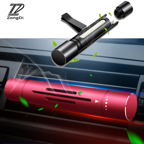 Car Air Freshener Air Vent Perfume Auto Interior Accessories for Tesla model 3 Saab Renault Megane 2 3 Clio 4 Duster Captur ► Photo 1/6