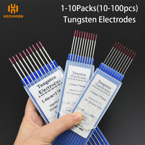 HZXVOGEN Tungsten Electrodes 1.0/1.6/2.4mm Welding Machine Accessories For Tig Welder ► Photo 1/5