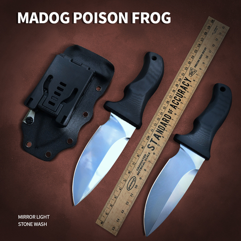 A2 Steel Bushcraft Knife G10 Handle Fixed Blade Knife Tactical Survival Knives Outdoor Camping Kniveswith Kydex Scabbard ► Photo 1/6