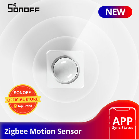 SONOFF SNZB-03 Zigbee Smart ZigBee Motion Sensor Detector Sensor Smart Home Security Work With SONOFF ZBBridge via eWeLink APP ► Photo 1/6