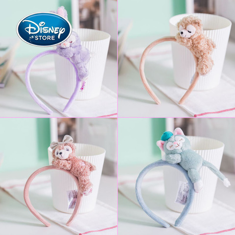 Disney Ears 3D Duffy Bear Shirley Stella Doll Headband Plush Hair Accessories Hairpin Girl Beauty Toy Headband Birthday Gifts ► Photo 1/6