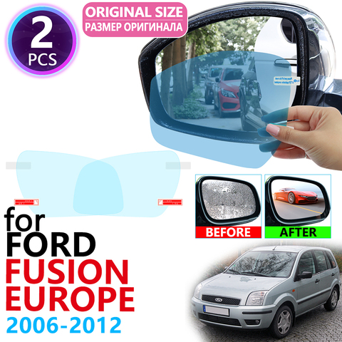 for Ford Fusion Europe Model 2006~2012 Full Cover Rearview Mirror Rainproof Anti Fog Film Accessories 2007 2008 2009 2010 2011 ► Photo 1/6