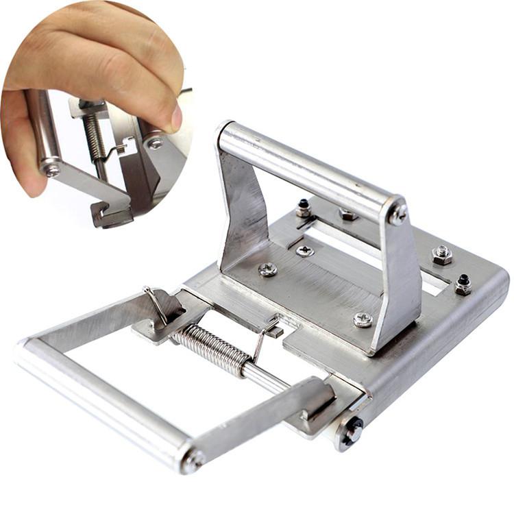 Stainless Manual Edge Banding Machine Trimmer End Cutting Device Edge Trimmer 