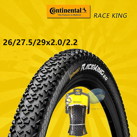 Continental 26 27.5 29 X 2.0 2.2 MTB Tire Race King Bicycle Tire Anti Puncture 180TPI Folding Tire Mountain Bike Tyre 27.5inch ► Photo 1/6