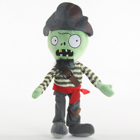 1pcs 30cm Plants vs Zombies Plush Toys Doll PVZ Swashbuckler Zombies Plants vs Zombies Soft Stuffed Toys for Children Kids Gifts ► Photo 1/3