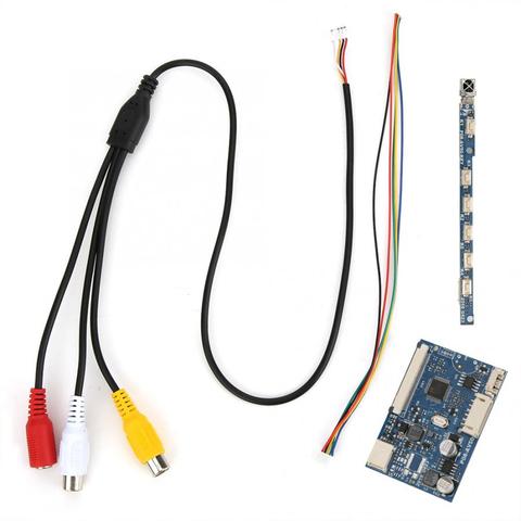 Single Driver Board Module 50-Pin 2-Channel AV Signal Input for 7 / 9  / 10.1 Inch LCD Screen Electrical Accessory ► Photo 1/6