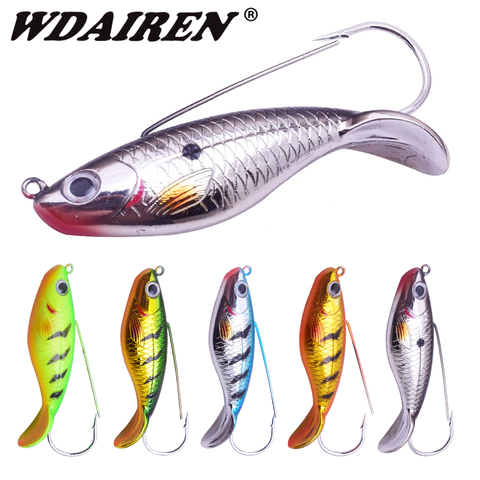 WDAIREN Winter Wobblers Fishing Lures Anti hanging Grass Hard Bait 85mm 21.5g Plastic Lifelike Laser Body Lure Fishing Tackle ► Photo 1/6