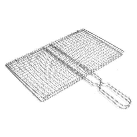 Non-stick Triple Fish Grilling Basket Metal Handle Bbq Bbq Fish Rack Fish Grill Grilling Barbecue Outdoor Tool Accessories N8K8 ► Photo 1/6