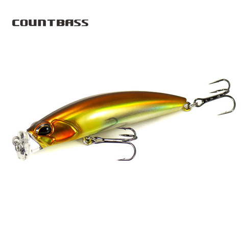 COUNTBASS Fishing Lures Magnet Weight Slow Floating Minnow 75mm 10.2g Angler’s Hardbait Wobbler Leurres Plug Stickbait ► Photo 1/6