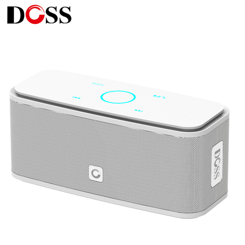 DOSS SoundBox Touch Pink Bluetooth Speaker 2*6W Portable Wireless Speakers Stereo Sound Box with Bass Parlante bluetooth Column ► Photo 1/5