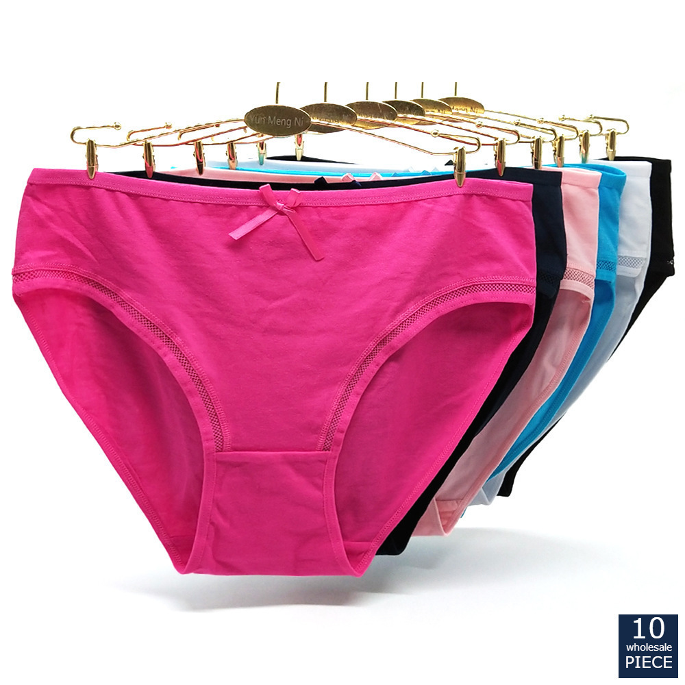 Sizes 10-24 100% Cotton Full Comfort Fit Underwear Bonjour 6 Pack Ladies Briefs Maxi 