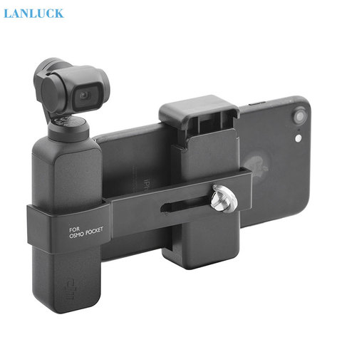 For DJI OSMO Pocket 2 Camera Phone Mount Clip Handheld Gimbal Stabilizer Phone Connector Adapter For DJI OSMO Pocket Accessories ► Photo 1/6