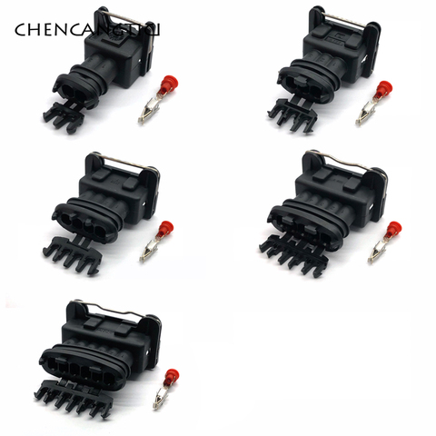 2 sets pcs Tyco AMP 2 3 4 5 6 pin way waterproof wire connector 282189-1 282191-1 282192-1 282193-1 282767-2 ► Photo 1/6